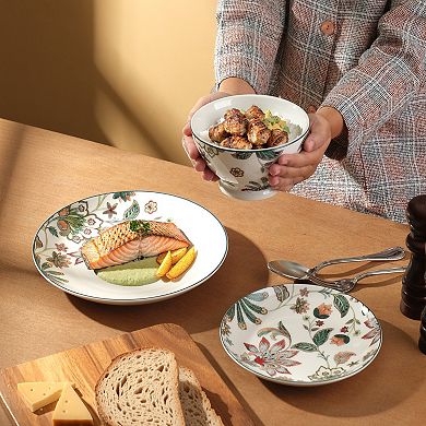 222 Fifth Perse 12-Piece Dinnerware Set for 4