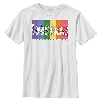 Boys 6-20 DC Comics Heroes Stand United Graphic Tee