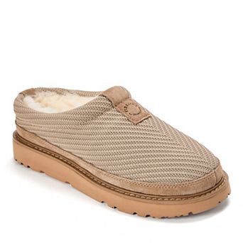 Fireside by Dearfoams Greta Women's Sport Knit Slip-On Clog Slippers