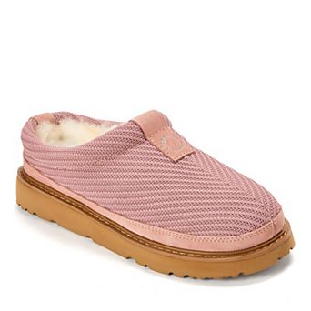 Fireside by Dearfoams Greta Women's Sport Knit Slip-On Clog Slippers
