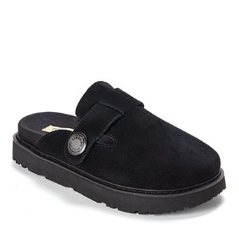 Women's Dearfoams Fireside Water Resistant Coin Mule Slippers