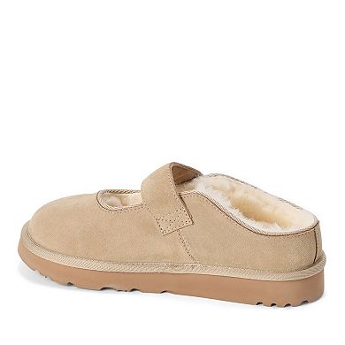 Fireside by Dearfoams Women's Slip-On Mary Jane Slippers