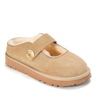 Fireside by Dearfoams Women's Slip-On Mary Jane Slippers