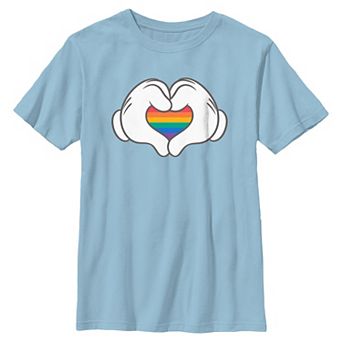 Boys 6-20 Disney's Mickey Mouse Love Hands Graphic Tee