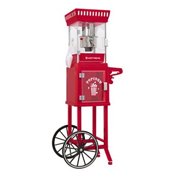 West Bend Popcorn Cart 2.5 oz Kettle Popcorn Maker
