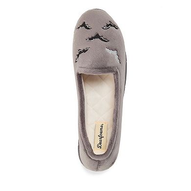 Dearfoams Halloween Women's Closed Back Velour Slippers