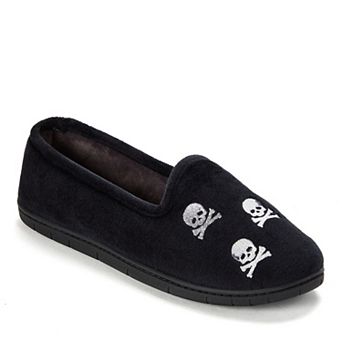 Dearfoams Halloween Women's Closed Back Velour Slippers
