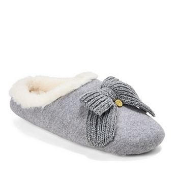 Dearfoams Josie Women's Knit Clog Bow Slippers