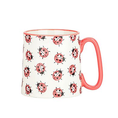 10 Strawberry Street 4-Piece Bella Ladybug Mug Set