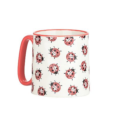 10 Strawberry Street 4-Piece Bella Ladybug Mug Set