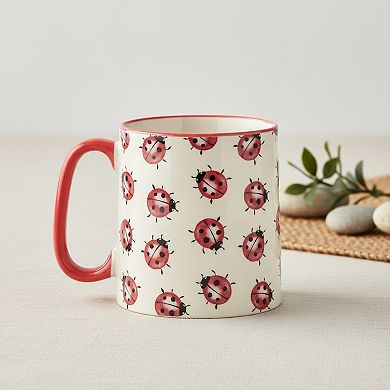 10 Strawberry Street 4-Piece Bella Ladybug Mug Set