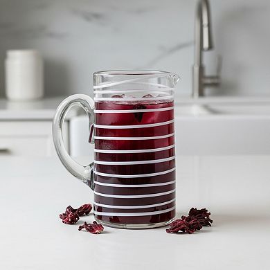 10 Strawberry Street Meridia Glass Pitcher