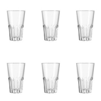 10 Strawberry Street 6 pc Graal Hiball Glassware Set