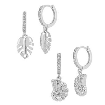 WINX Cubic Zirconia Charm Earring Set