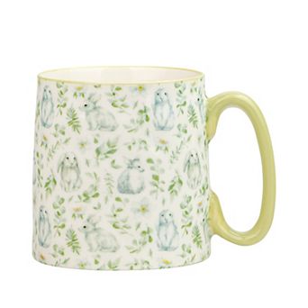 10 Strawberry Street Bella Springtime Botanical Mug Set of 4