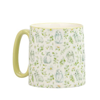 10 Strawberry Street Bella Springtime Botanical Mug Set of 4