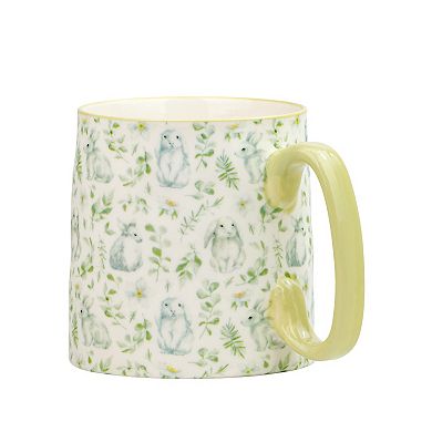 10 Strawberry Street Bella Springtime Botanical Mug Set of 4