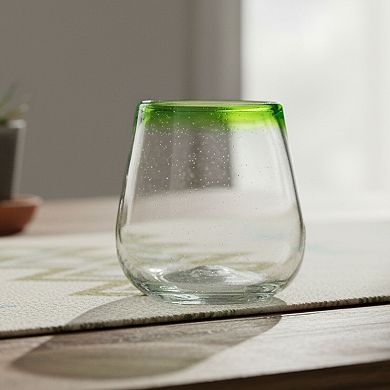 10 Strawberry Street 4-Piece Stemless Wine Glass Set