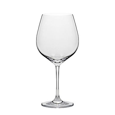 10 Strawberry Street 6-Piece Vail Glassware Wine Glasses Set