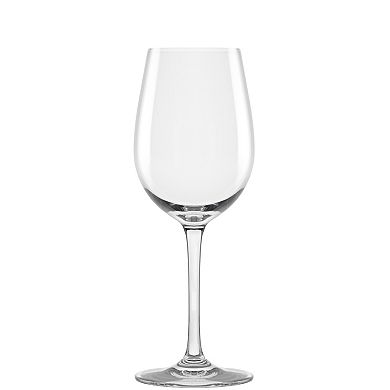 10 Strawberry Street 6-Piece Vail Glassware White Wine Glass Set
