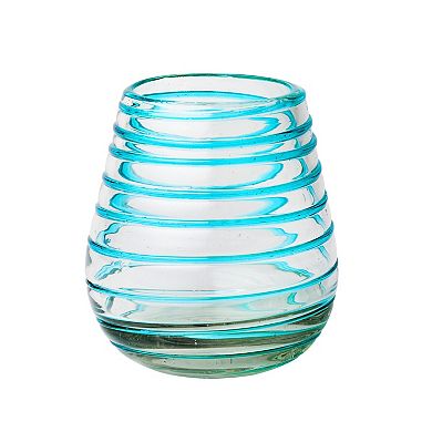 10 Strawberry Street 4-Piece Meridia Stemless Wine Glass Set