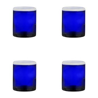 10 Strawberry Street 4 pc Leon Mexican Glassware DOF Glass Set