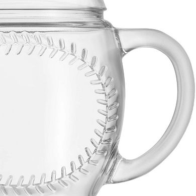 10 Strawberry Street 6-Piece Sports Glassware Baseball Mugs Set