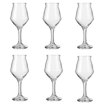 10 Strawberry Street 6 pc Bier Sommelier Glass Set