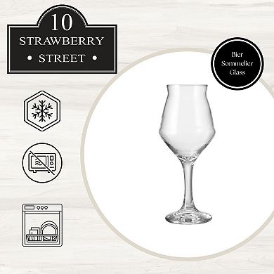 10 Strawberry Street 6-Piece Bier Sommelier Glass Set