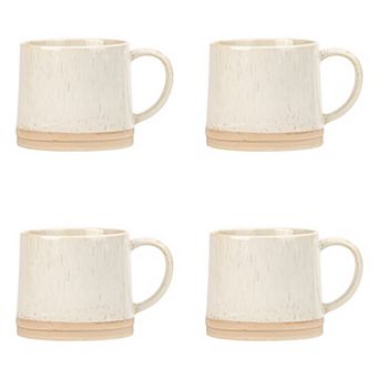 10 Strawberry Street Rhea Mug 4 pc Set