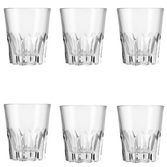 10 Strawberry Street 6 pc Graal Glassware DOF Set