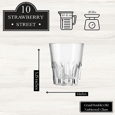 10 Strawberry Street 6-Piece Graal Glassware DOF Set