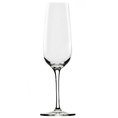 10 Strawberry Street 6-Piece Vail Glassware Flute Glass Set