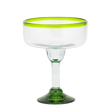 10 Strawberry Street 4-Piece Margarita Glass Set