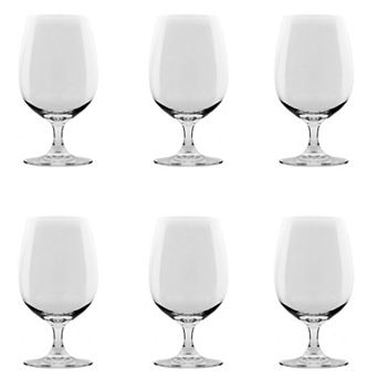 10 Strawberry Street 6 pc Vail Glassware Water Goblet Set