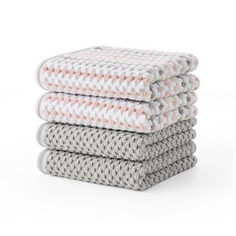 Caro Home Aurora Bath Towel, Hand Towel, or Washcloth Set