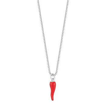 WINX Red Chili Pepper Pendant Necklace