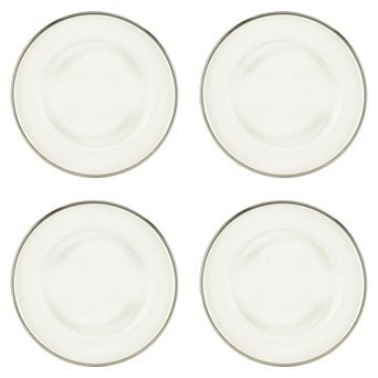 10 Strawberry Street Markle Ribbed Glass Charger Set of 4