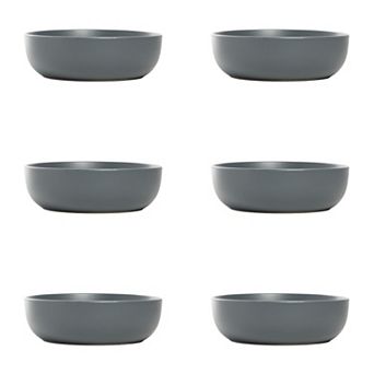 10 Strawberry Street Wazee Matte Coupe Bowl Set of 6