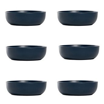 10 Strawberry Street Wazee Matte Coupe Bowl Set of 6