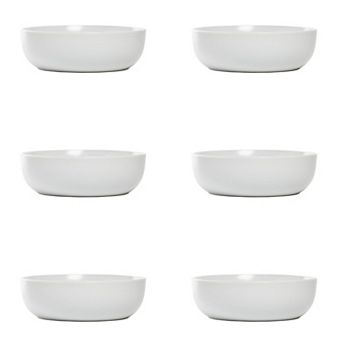 10 Strawberry Street Wazee Matte Coupe Bowl Set of 6