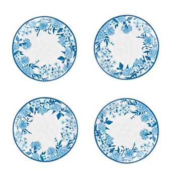 10 Strawberry Street Bella Appetizer Plate Set of 4