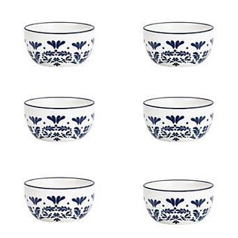 10 Strawberry Street Talavera Cereal Bowl Set of 6