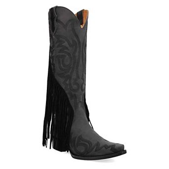 Dingo Walk West Women's Leather Fringe Boots