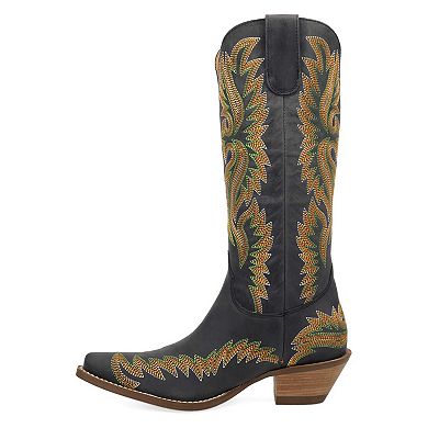 Dingo Lantana Women's Leather Embroidered Western Boots