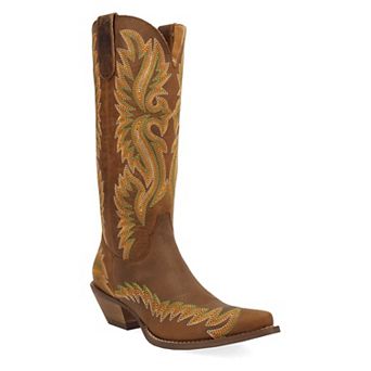 Dingo Lantana Women's Leather Embroidered Western Boots