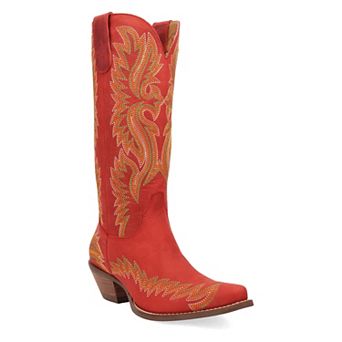 Dingo Lantana Women's Leather Embroidered Western Boots