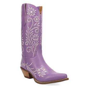 Dingo Buttercup Women's Leather Embroidered Western Boots
