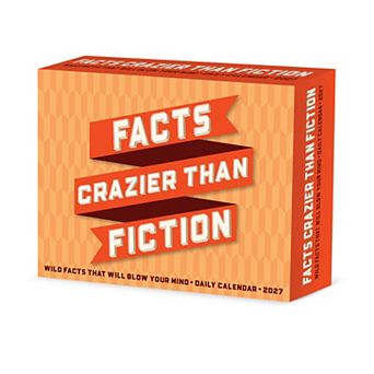 Willow Creek Press Facts Crazier Than Fiction 2027 Box Calendar