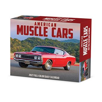 Willow Creek Press American Muscle Cars 2027 Box Calendar